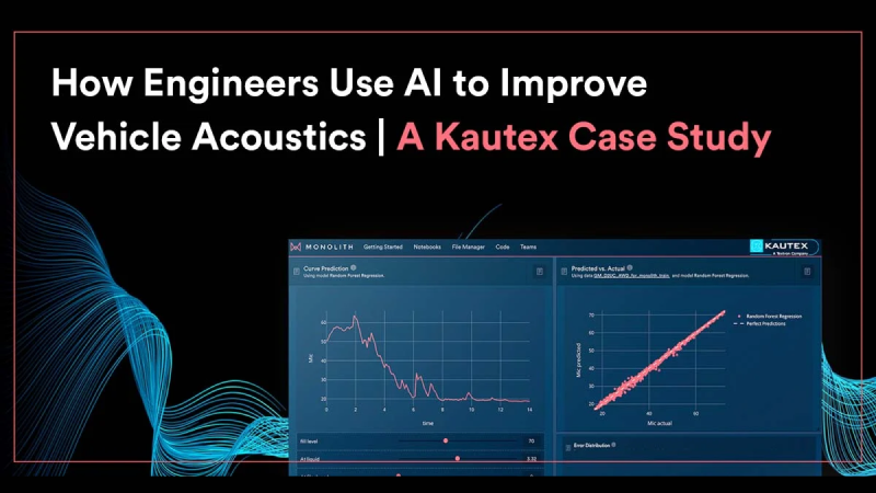 Webinar - How Engineers Use AI to Improve Vehicle Acoustics _ A Kautex Case Study