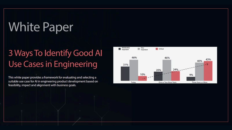 White Paper -  3 Ways To Identify Good AI Use Cases in Engineering