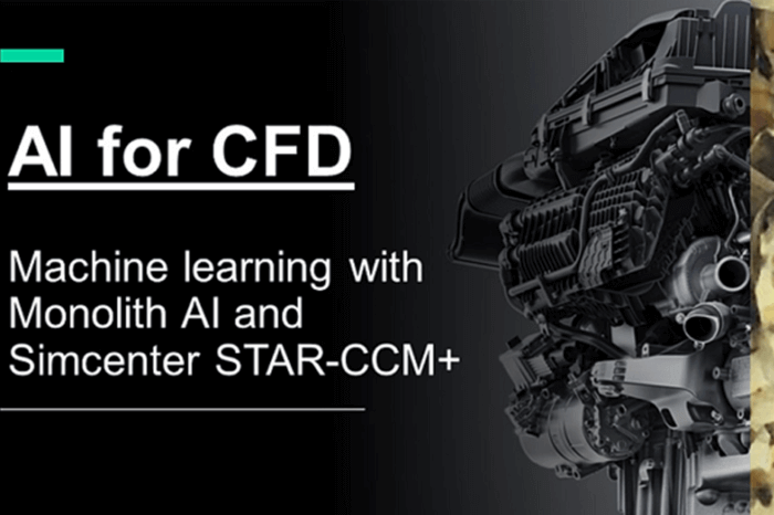 Monolith and Simcenter STAR-CCM+ bring machine learning to CFD simulations