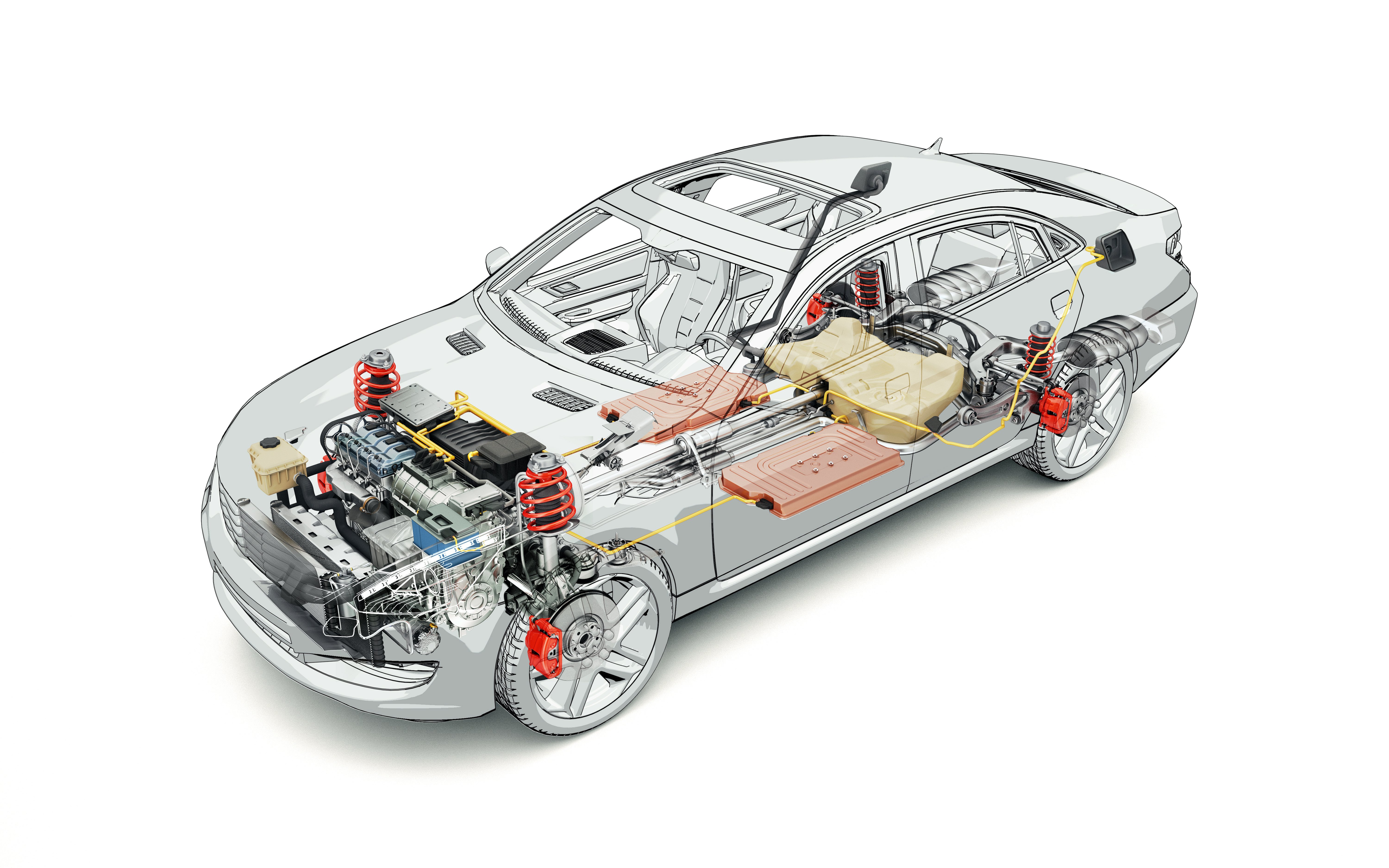 Hybrid Vehicle Cutaway Blog Asset