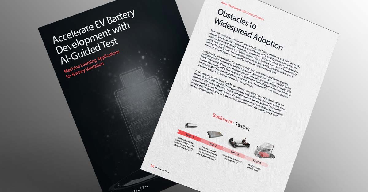ai guided bbattery testing monolith ai