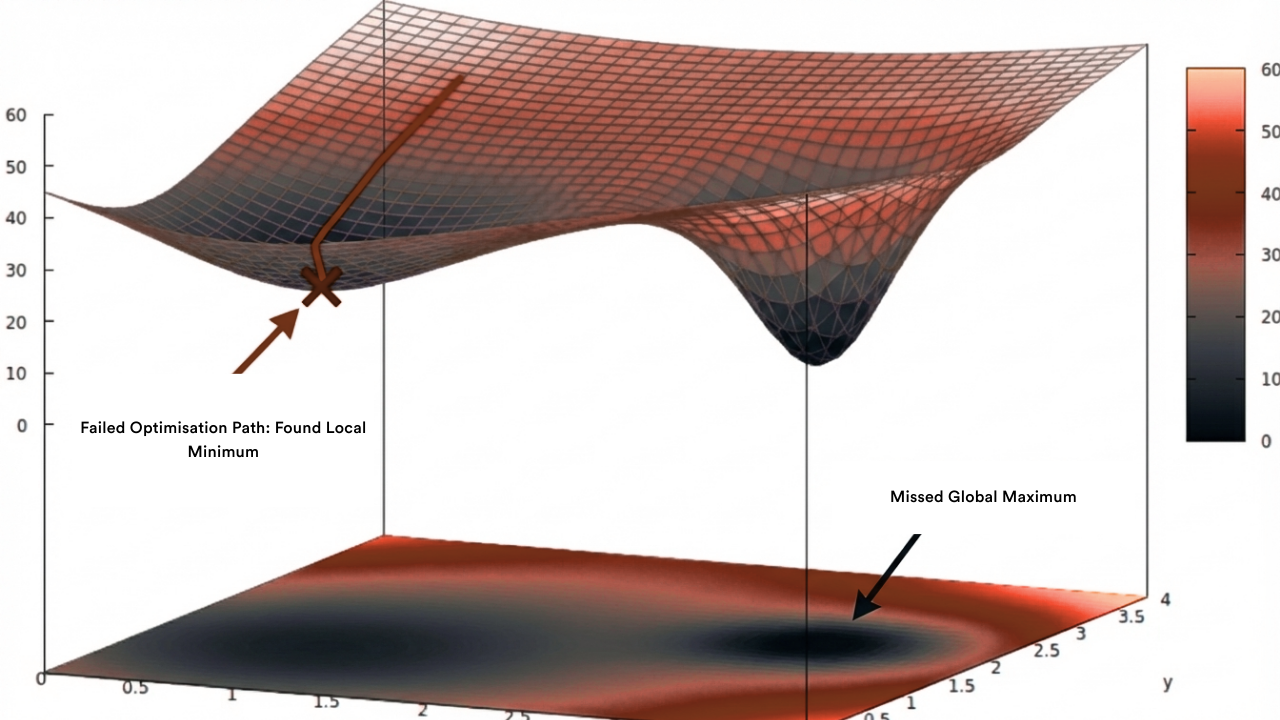 local minimum visualisation