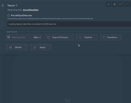 notebook ui monolith ai