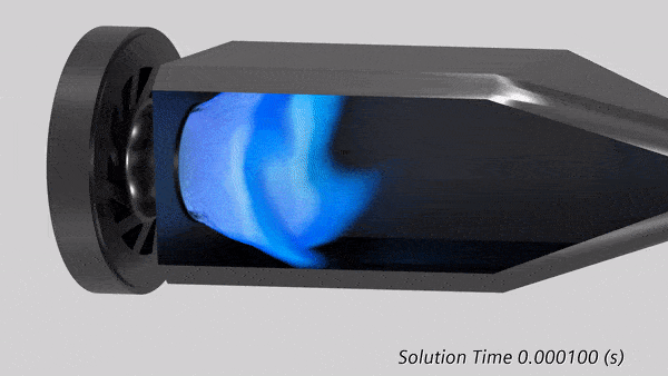turbulence modelling combustion video 