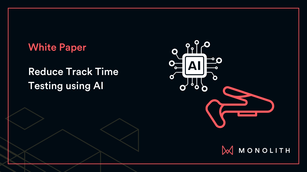Track Time Testing Using AI Track Time Testing Using AI